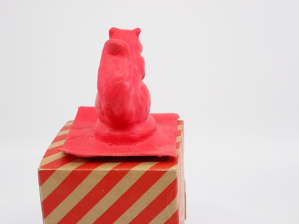 Bersted's Hobby Craft Squirrel Mold No. 324 in Original Box red