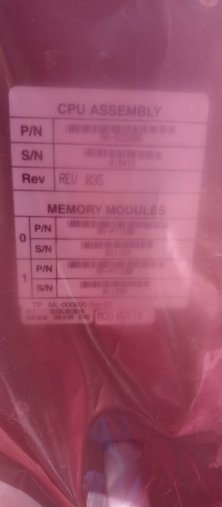 STRATUS COMPUTER, CPU:PN/G32400. MANUFACTURERS, OEM SURPLUS