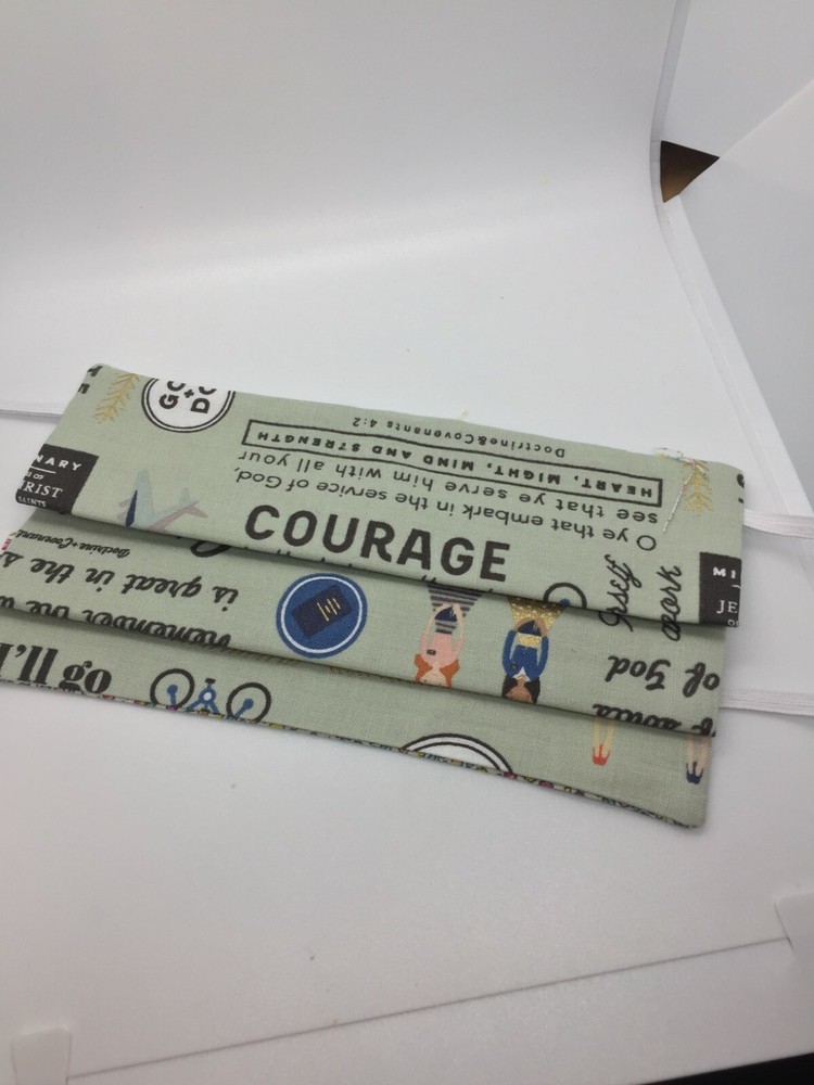 Called to Serve Patterned Washable Double Layer Cotton Fabric Face Mask