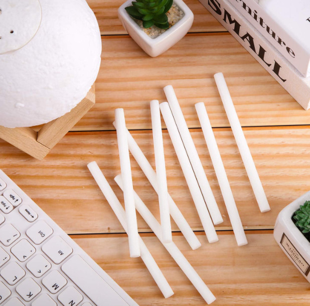 Mudder 24 pcs Humidifier Sticks Filter Refill 7.87'' Mini Air Diffuser Pure Cott