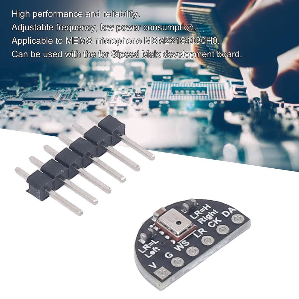 2 Sets MEMS Microphone Module Stable Reliable High Sensitivity For Sipeed