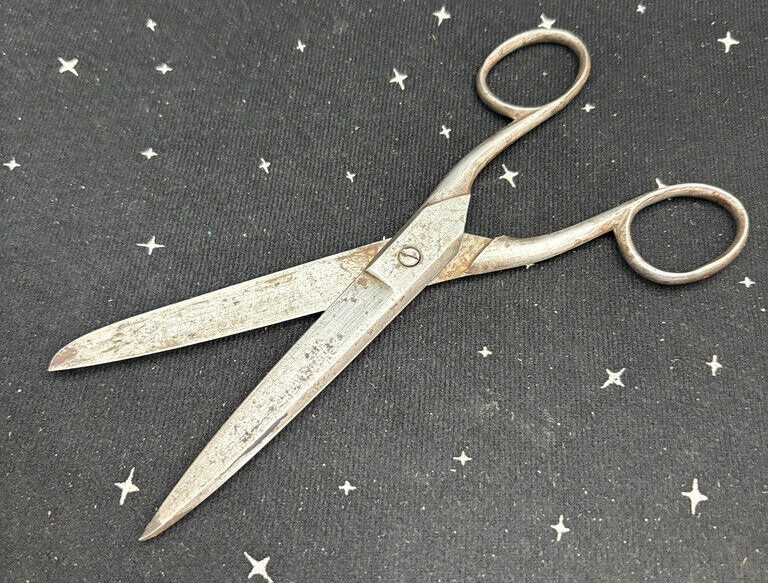 Antique Steel Scissors 7" unbranded