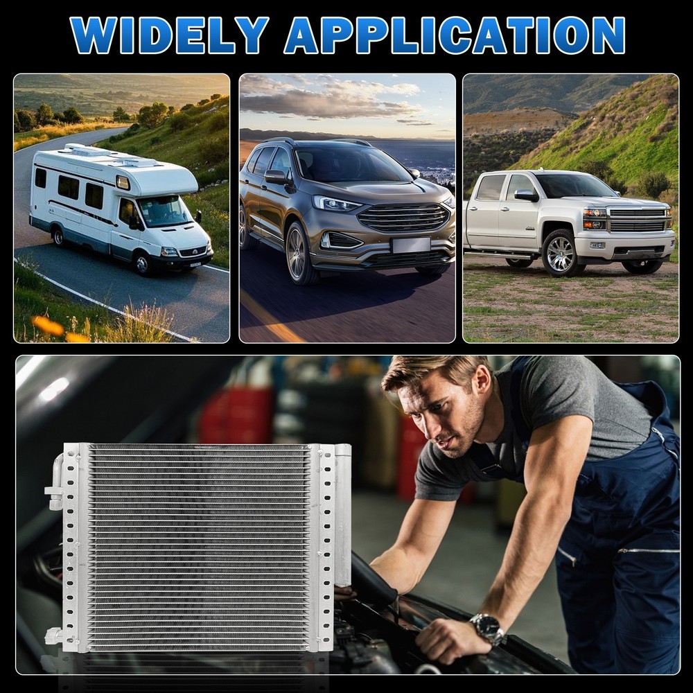 12V w/ Cooling Function Air Conditioner Set Underdash Electric Car A/C Auto Kit
