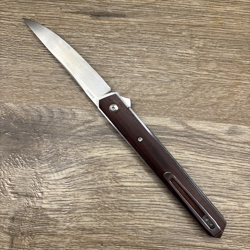 boker burnley vg-10 wood handle