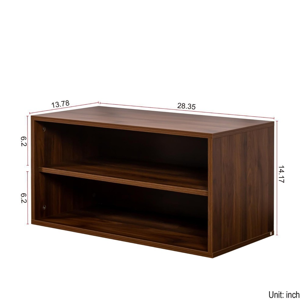 Modern Stackable Organizer Cabinet for Books & Décor, Easy Maintenance with MDF