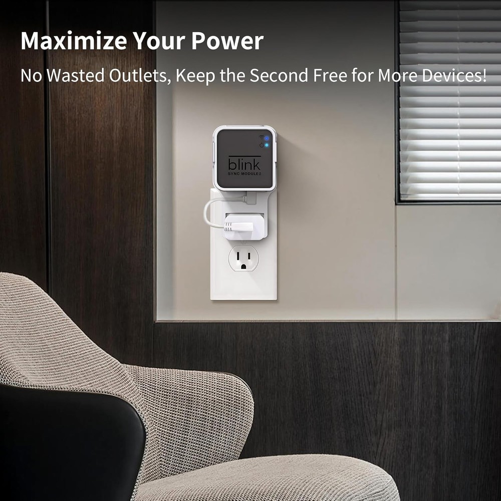 Space-saving 256GB Flash Drive & Wall Mount for Blink Security Cameras - 1 Pack