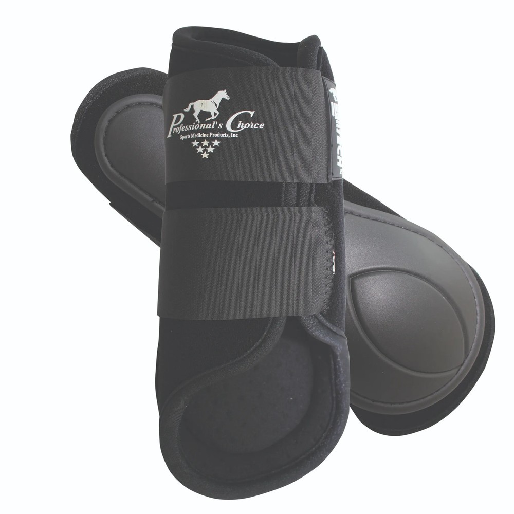 Professional's Choice VenTECH Splint Boots - Black Breathable Ventilated