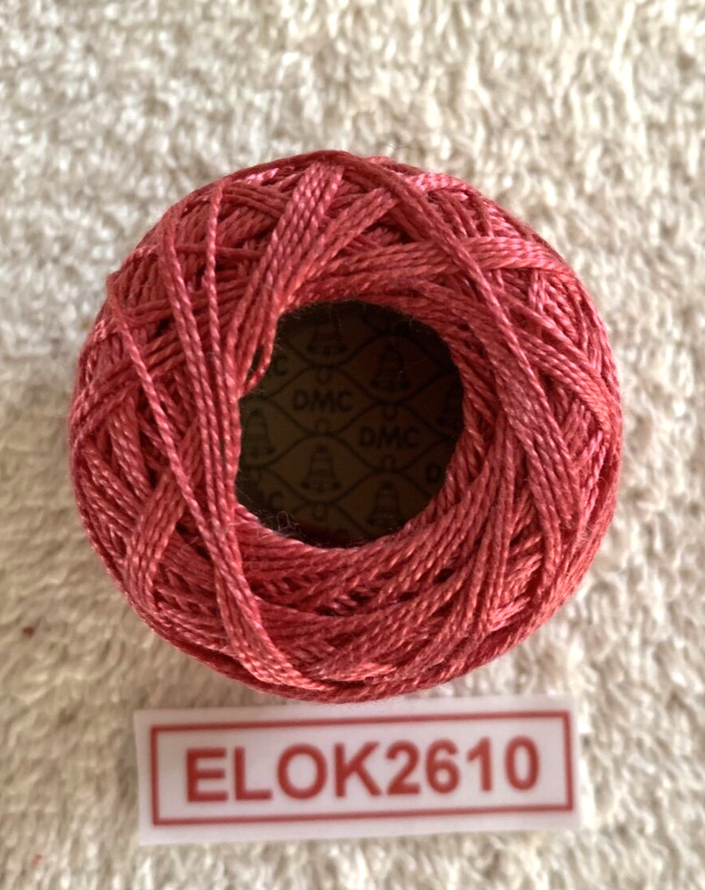 DMC Perle Cotton Thread Size 8 Rose 335 95 Yards