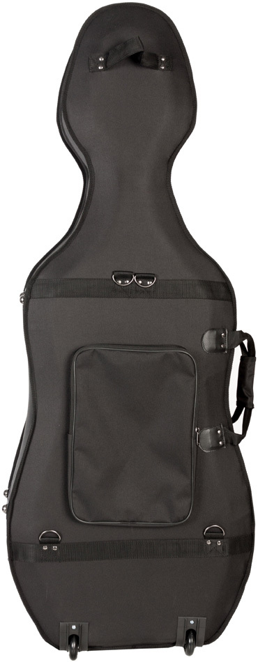 Foam Cello Case Classic 1/2 M-case Black - Beige