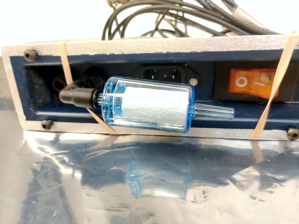 Bruker Microflex MALDI TOF Rear Panel with Harness Cable Working