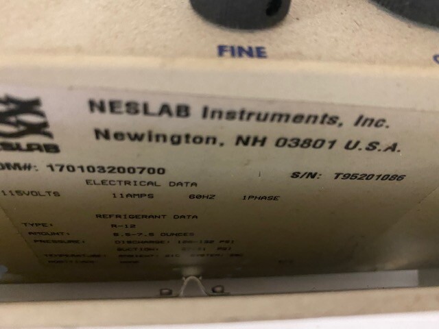 Neslab BOM 1700103200700 TEMPERATURE CONTROLLER