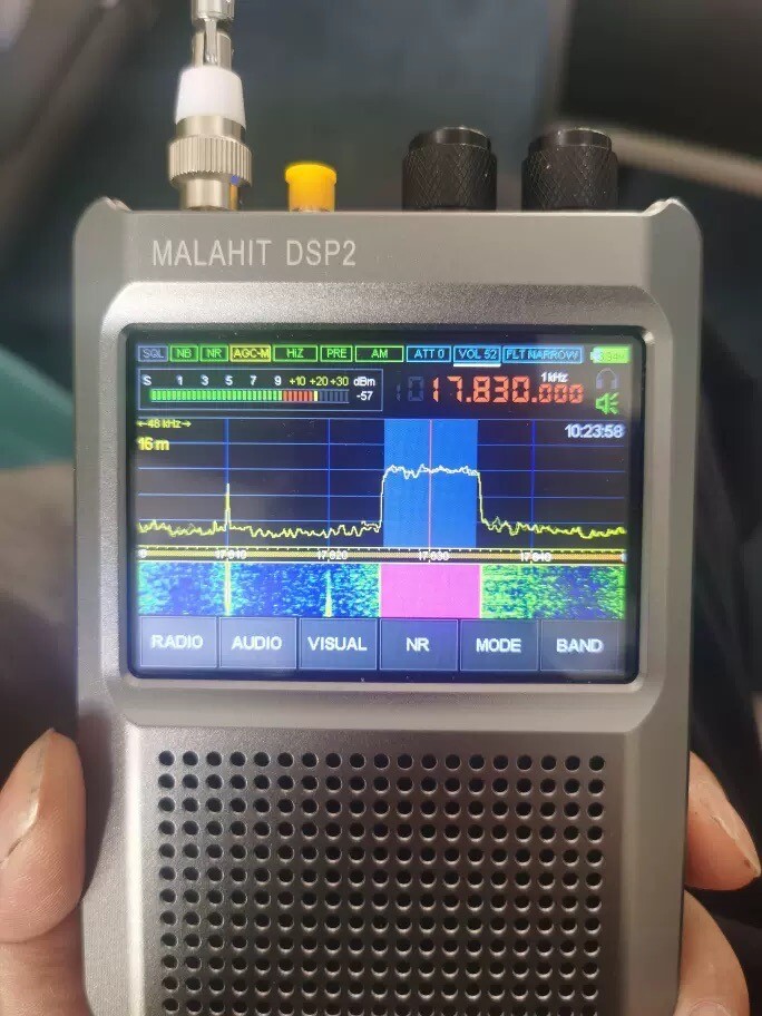 New Firmware 2.30 Second Generation Malahit-DSP2 SDR Malachite Receiver Radio E4