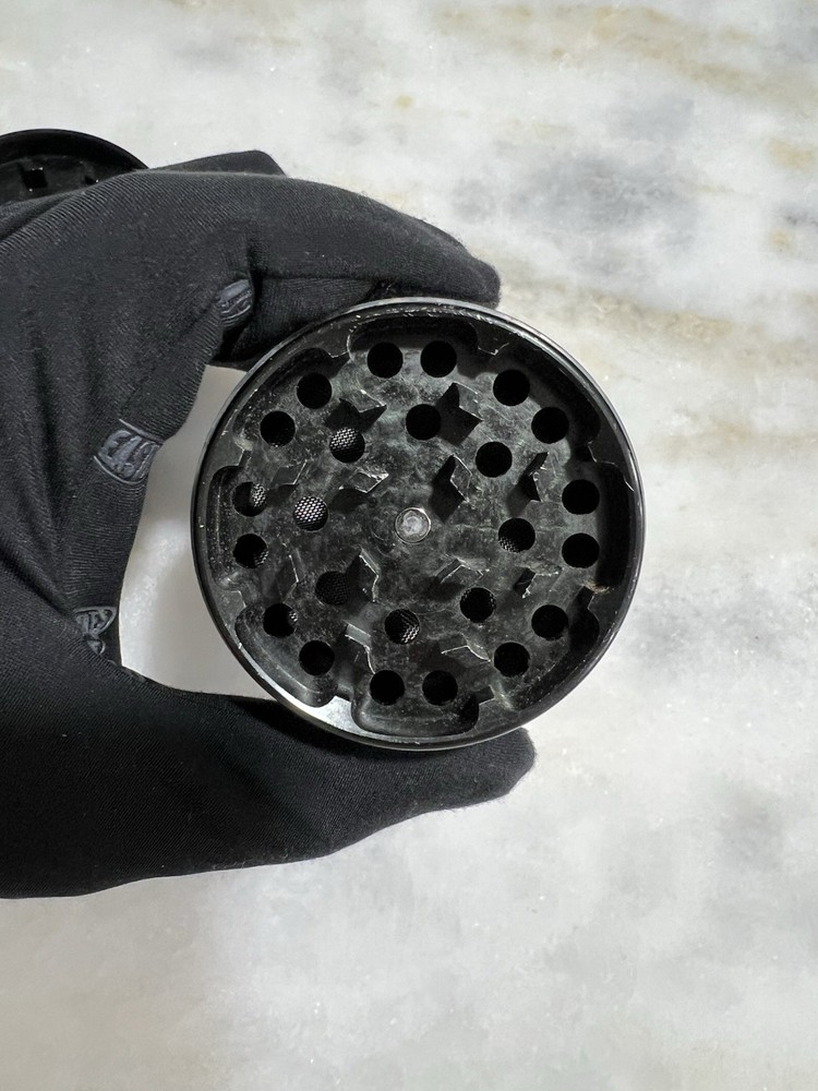 Van Gogh Smoking Skeleton Herb Grinder Size Large