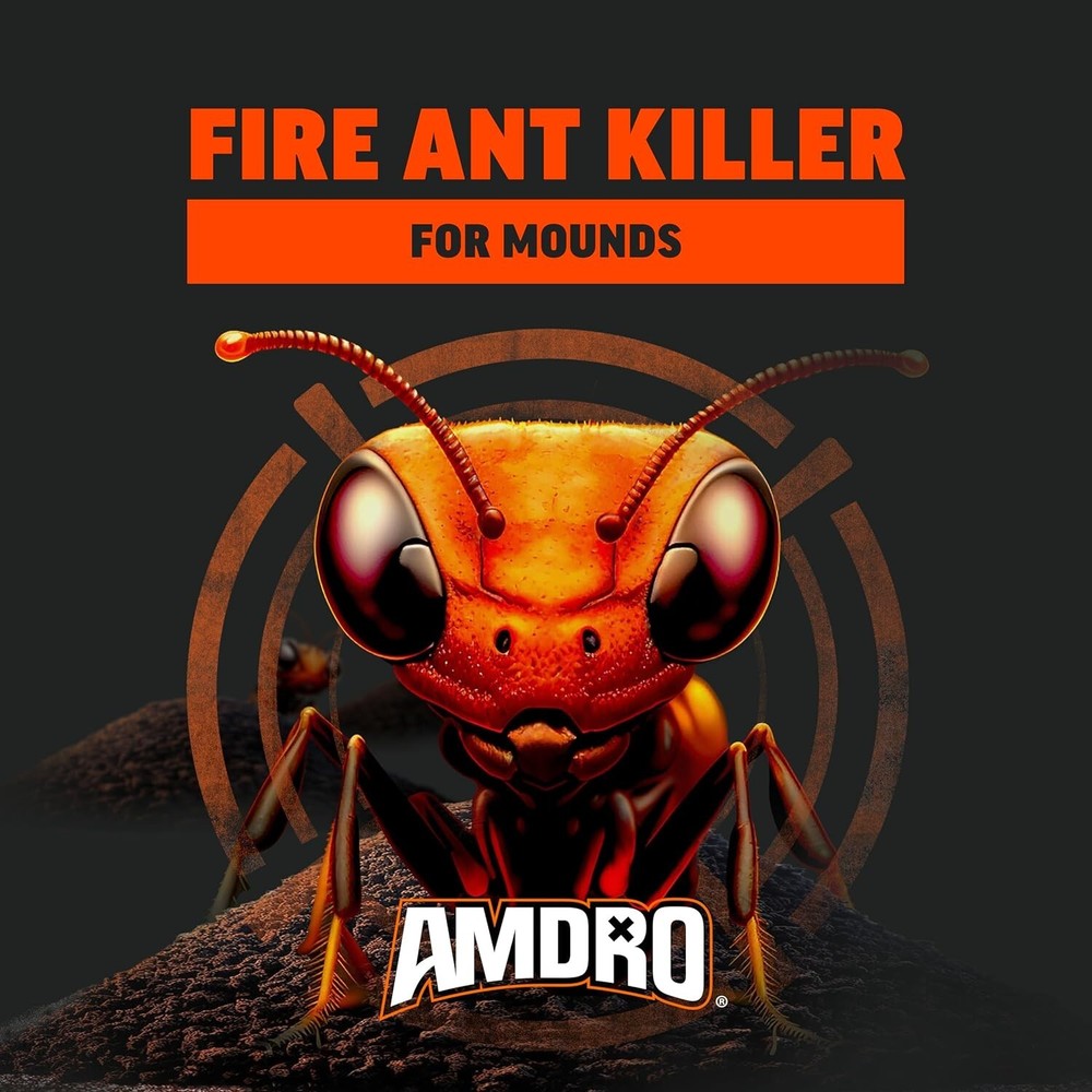 AMDRO Fire Ant Bait Granules, 2 Pound
