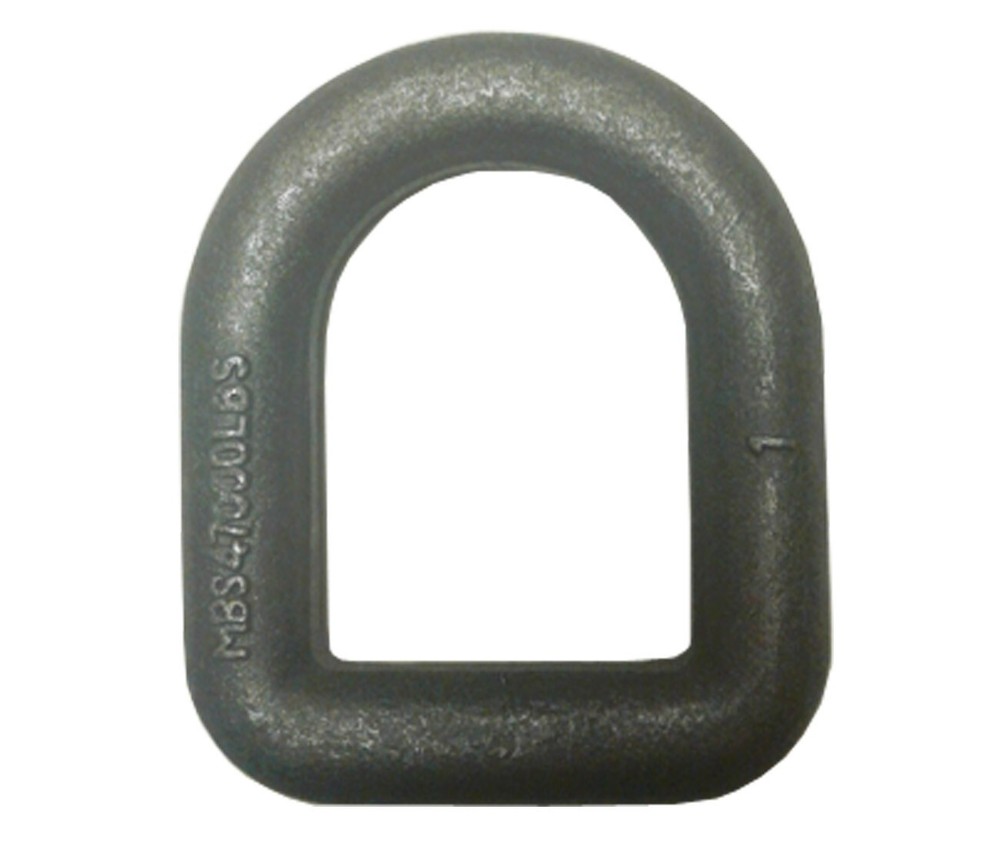 2 Pack Heavy Duty 1" Weld On D Ring Long Type for Flatbed Trailer Truck Tie Down