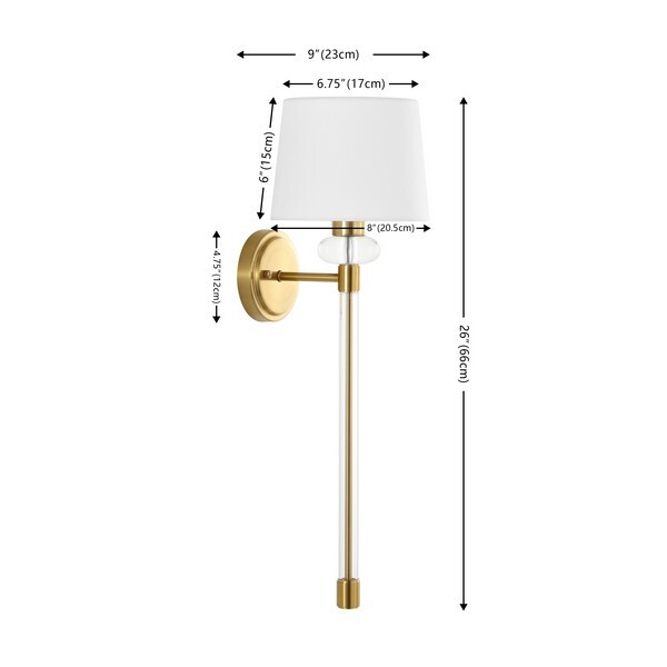 Safavieh ATHENE 9" WALL SCONCE, Reduced Price 2172748088 SCN4117A-SET2