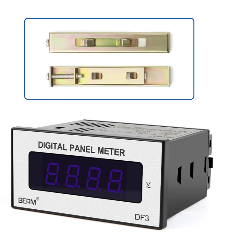 DF3 Series Voltage Current Test Meter DC/AC Voltmeter Ammeter Digital Display