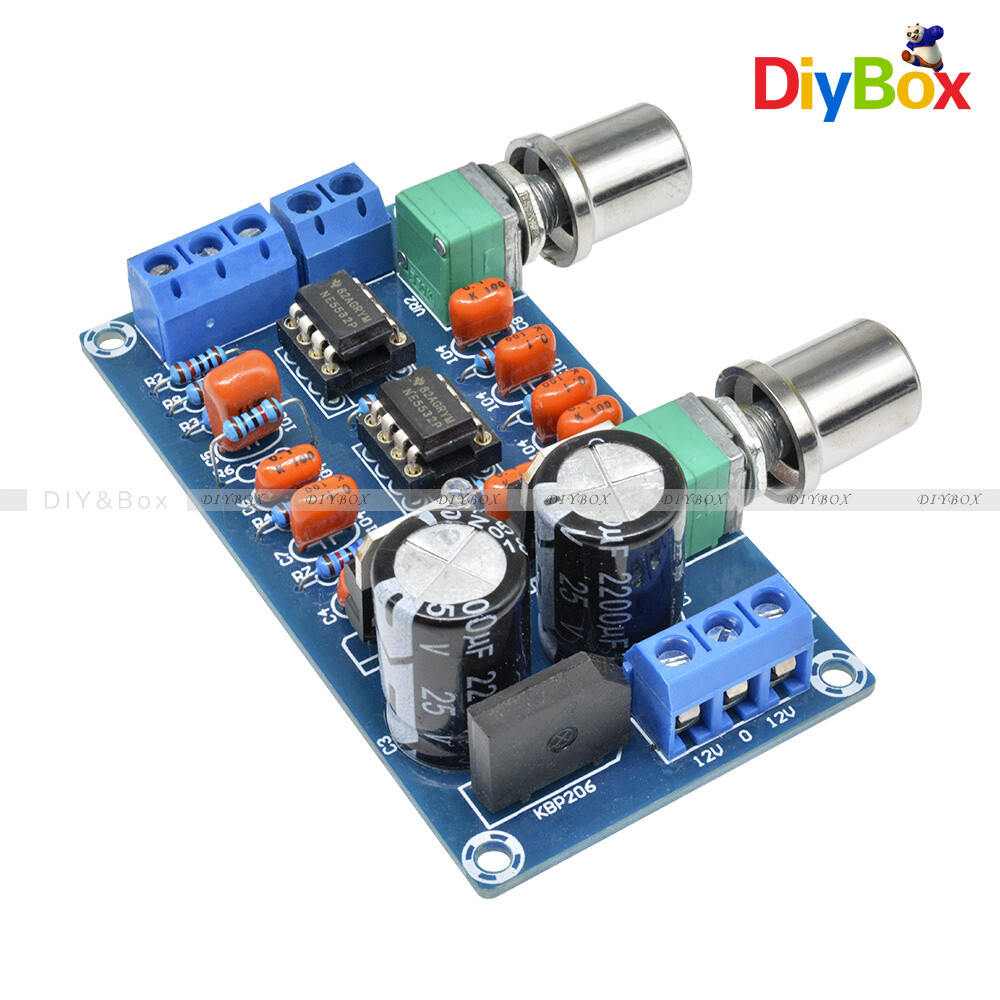 Finished Low-pass Filter NE5532 Subwoofer Process Circuit For Amplifer Module