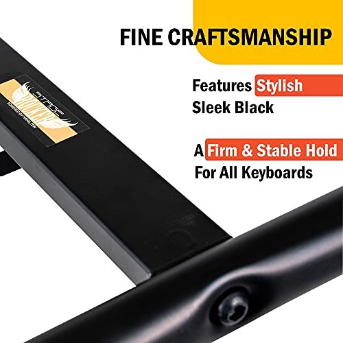 Style Classic Folding Keyboard & Digital Piano Stand, Adjustable Single-X