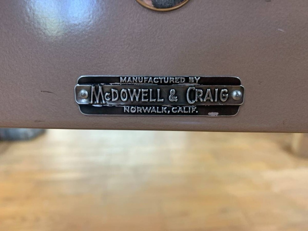 Vintage McDowell And Craig Tanker Desk Table