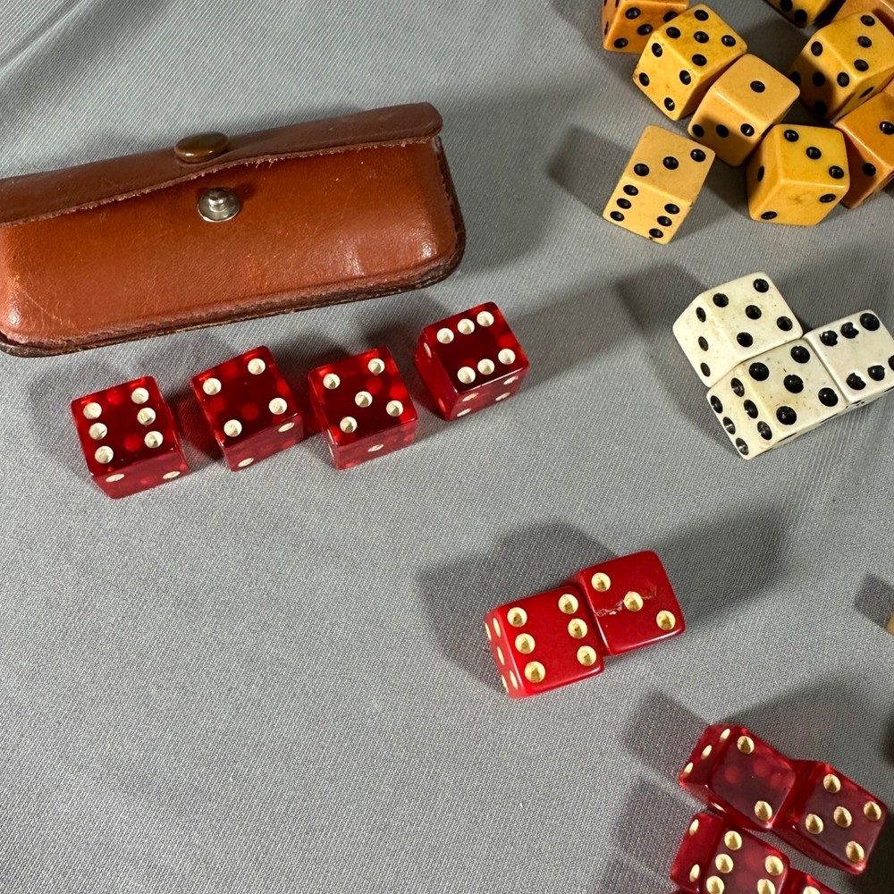 LOT 50 Vintage Dice