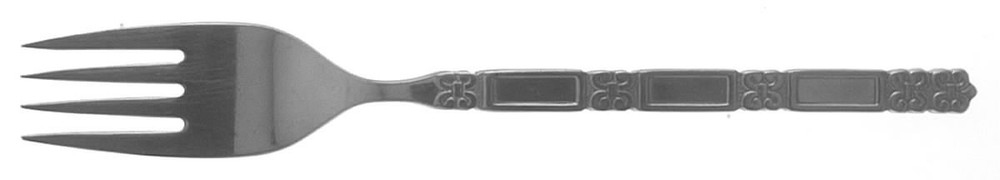 Oneida Silver Madrid-No Black  Salad Fork 496456