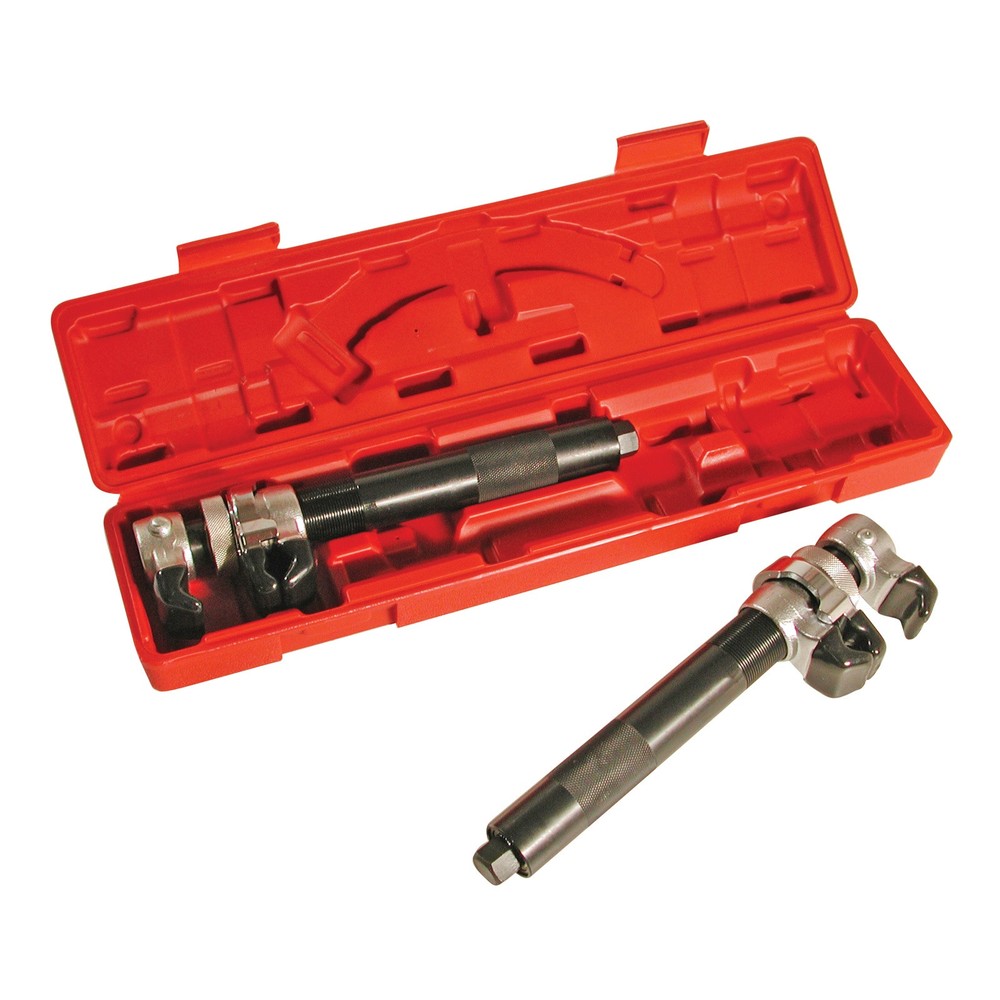 Specialty Universal 2Piece Vinyl Coated Ends Internal Threaded Spring Compressor