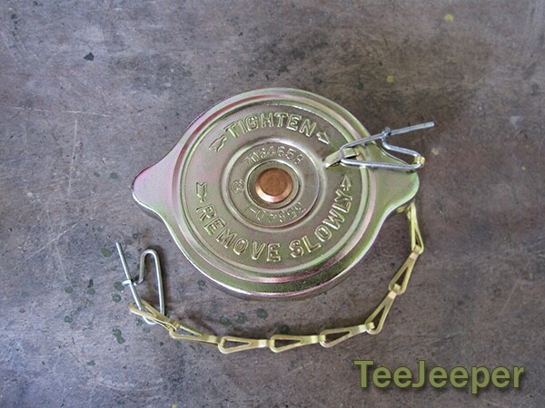 new Radiator Cap Jeep M151 A1 A2
