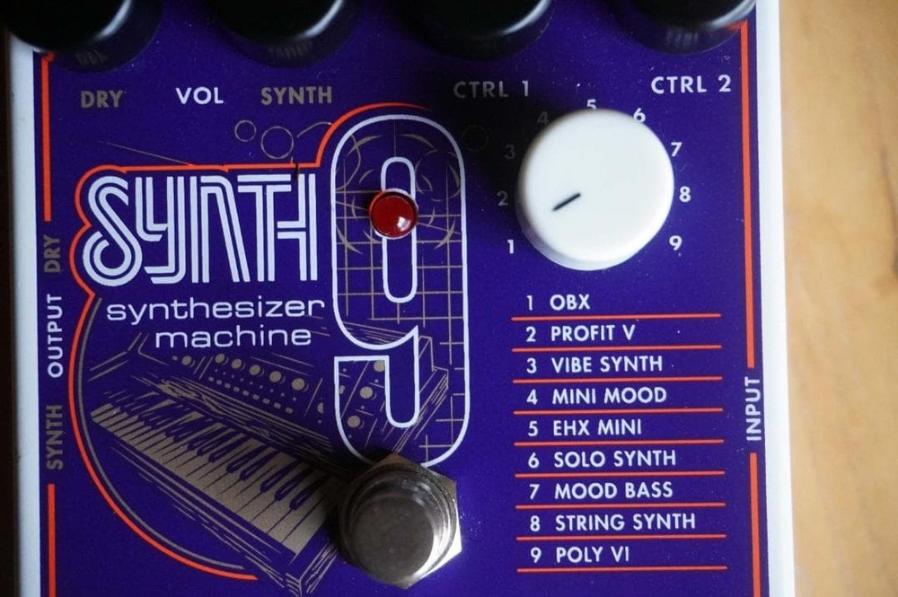 Electro-Harmonix Synth 9 Synthesizer Effects Pedal Guitar