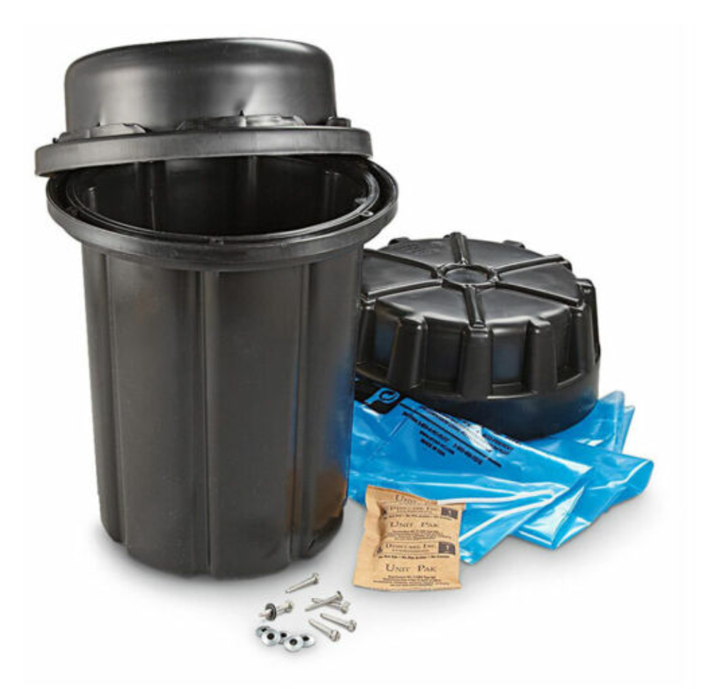 Ammo Can Cache Dry Box Below Ground Emergency Stash Vault Water Seal Container
