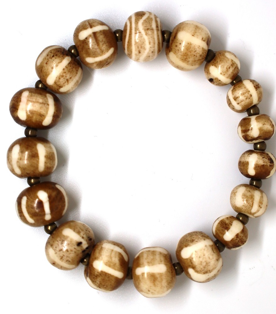 beautiful ancient pumtek beads bracelet