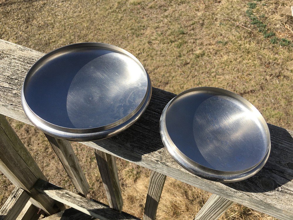 Revere Ware Pot, Pan, Lid Set - 1, 2, 3 Quart