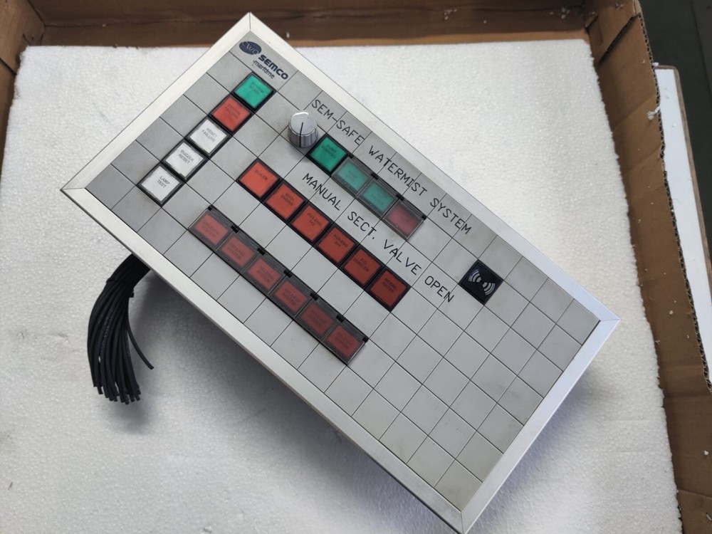 semco sem safe water mist system operating switch
