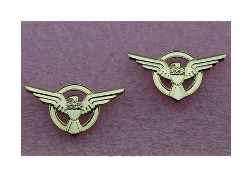 Marvel Comics AGENT CARTER Eagle SSR Logo Costume Pin Set 1 1/4" Wide