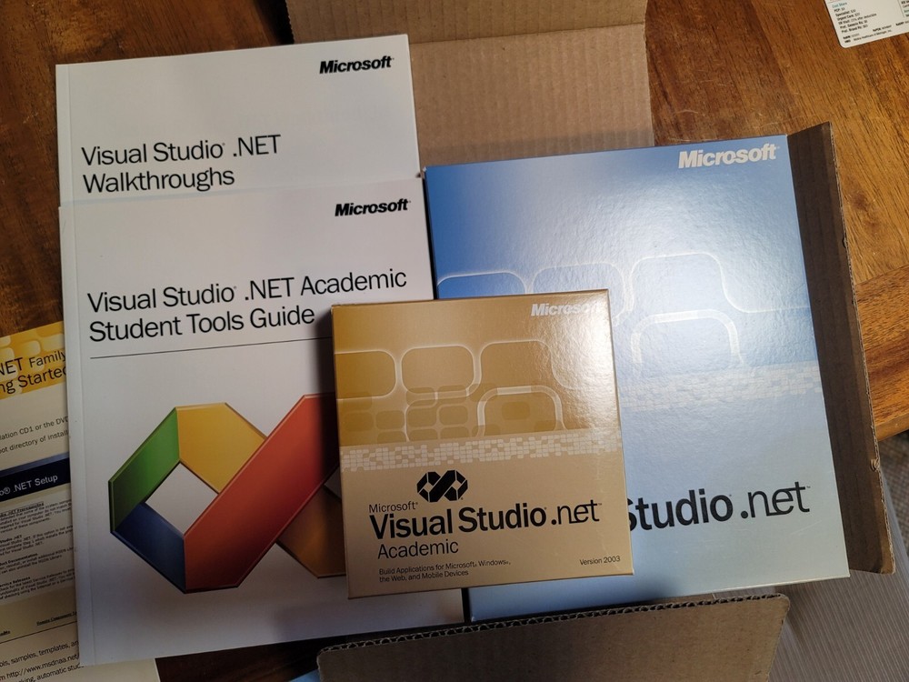 MICROSOFT VISUAL STUDIO.NET ACADEMIC, VERSION 2003