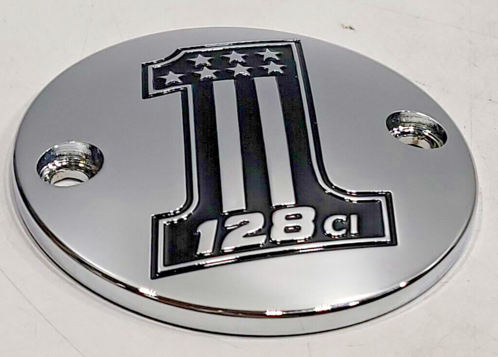 Custom Engraving - M8 Timer Cover 128 Chrome - #128-14-63