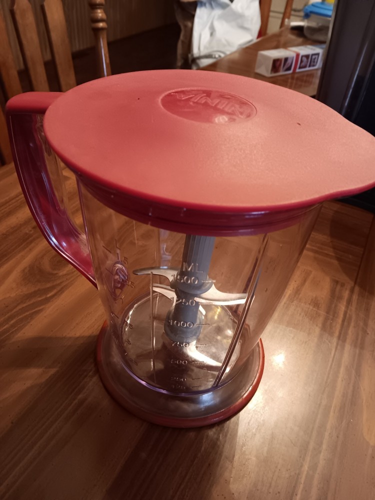 Ninja 48 oz 6 Cup Master Prep Blender Replacement Part Pitcher & And Lid