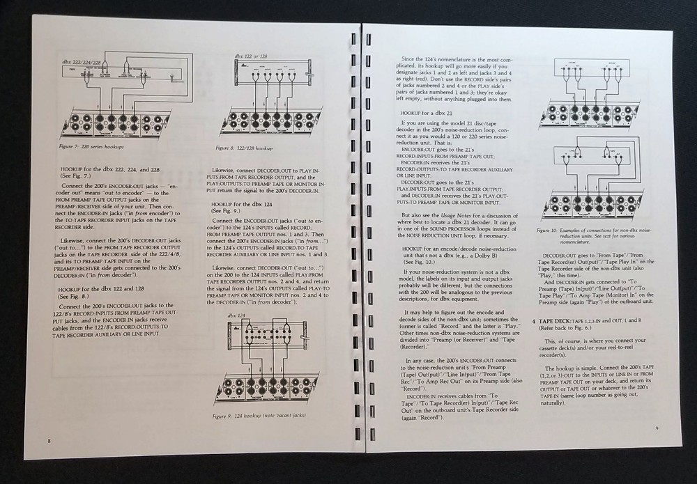 DBX-200 Program Route Selector Instruction Manual - Owners Manual