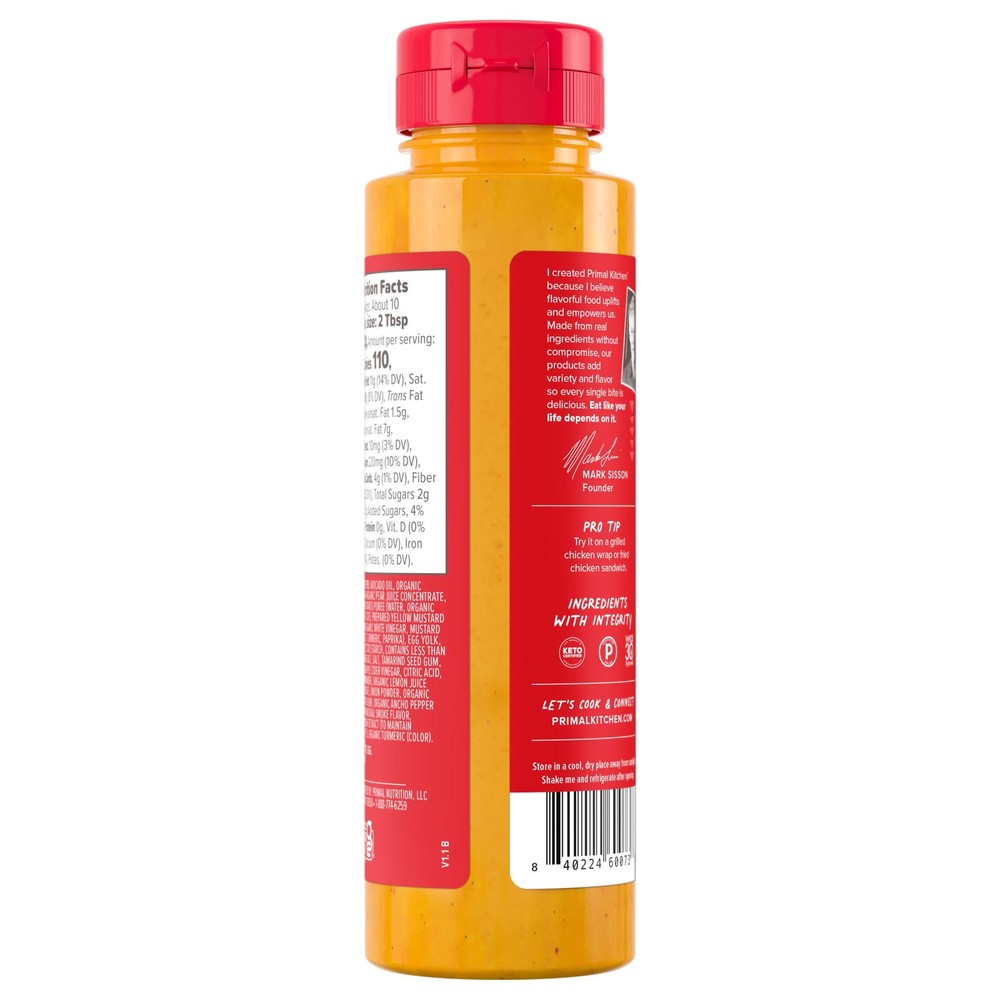 Primal Kitchen Sauce Dip Chicken, 10 oz 10 Ounce