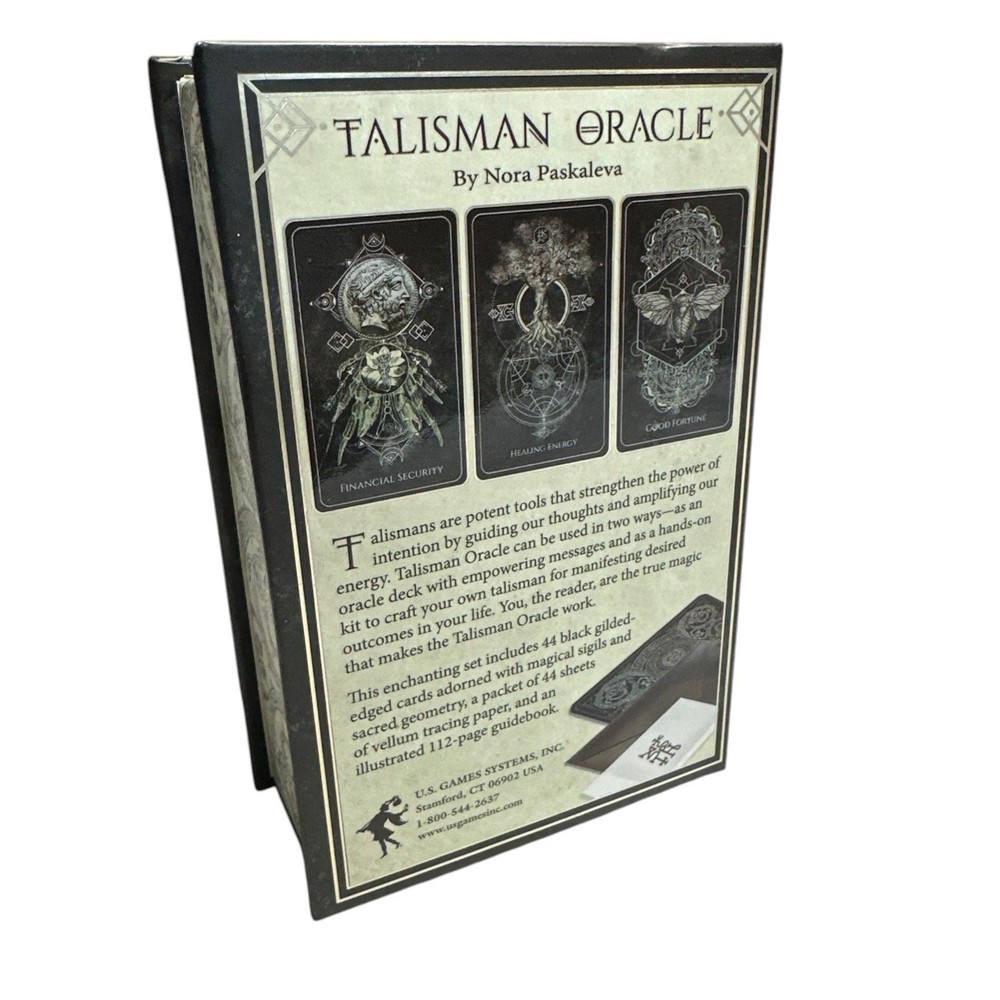 Talisman Oracle 44-Card Deck with Book & Trace Paper 2023 - Complete