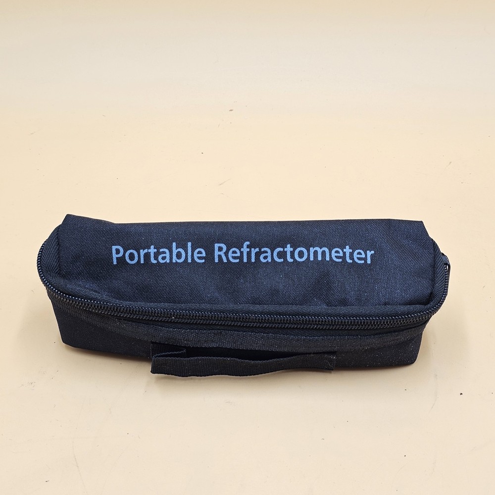 Portable Handheld Brix Refractometer 0-32% Range with Case Beer Wine Fruit