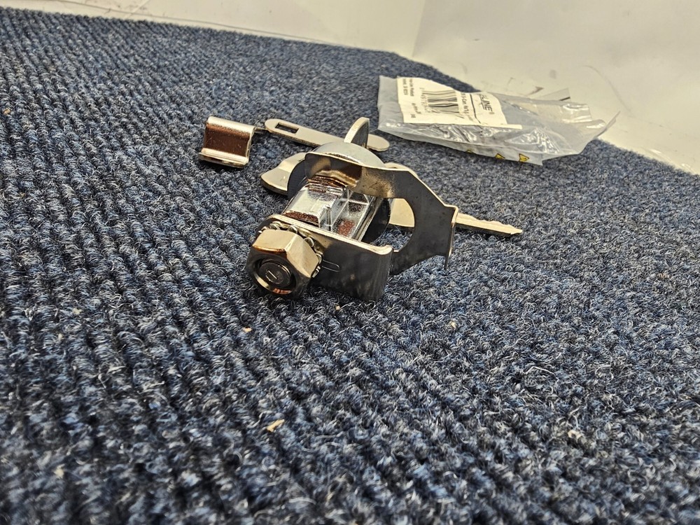 ( QTY 2 ) Prime-Line MP4526 : Mailbox Lock Replacement Nickel Finish