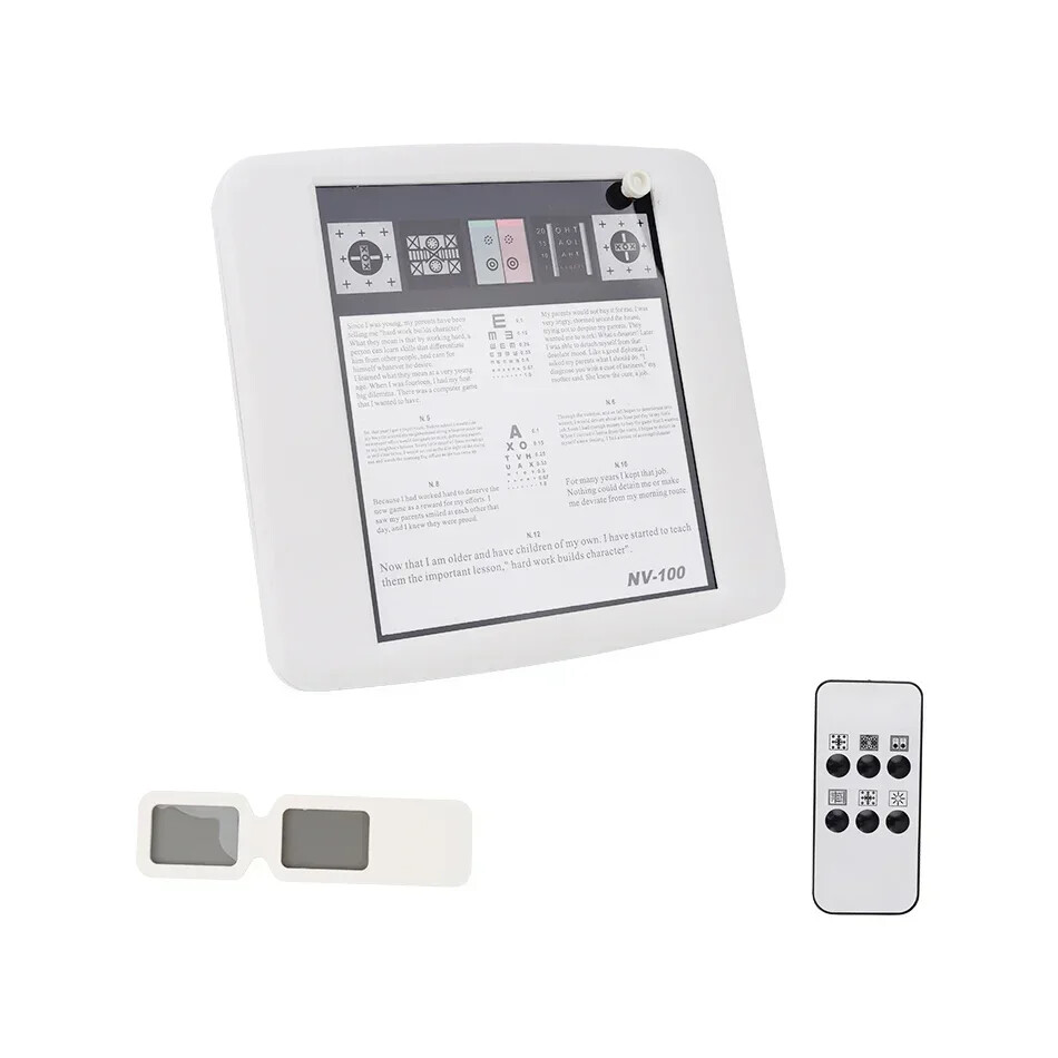 Myopia Tester LED Multifunction Vision Meter Balance Test Visual Test Chart