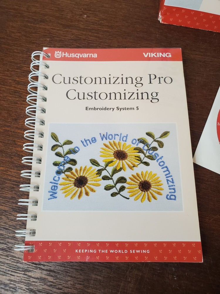 Husqvarna Viking Customizing Embroidery System 5 Windows 95 98 NT Version 5.0