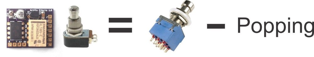 Griffin Effects Silent Step True Bypass Relay Module for DOD Boss Ibanez Project