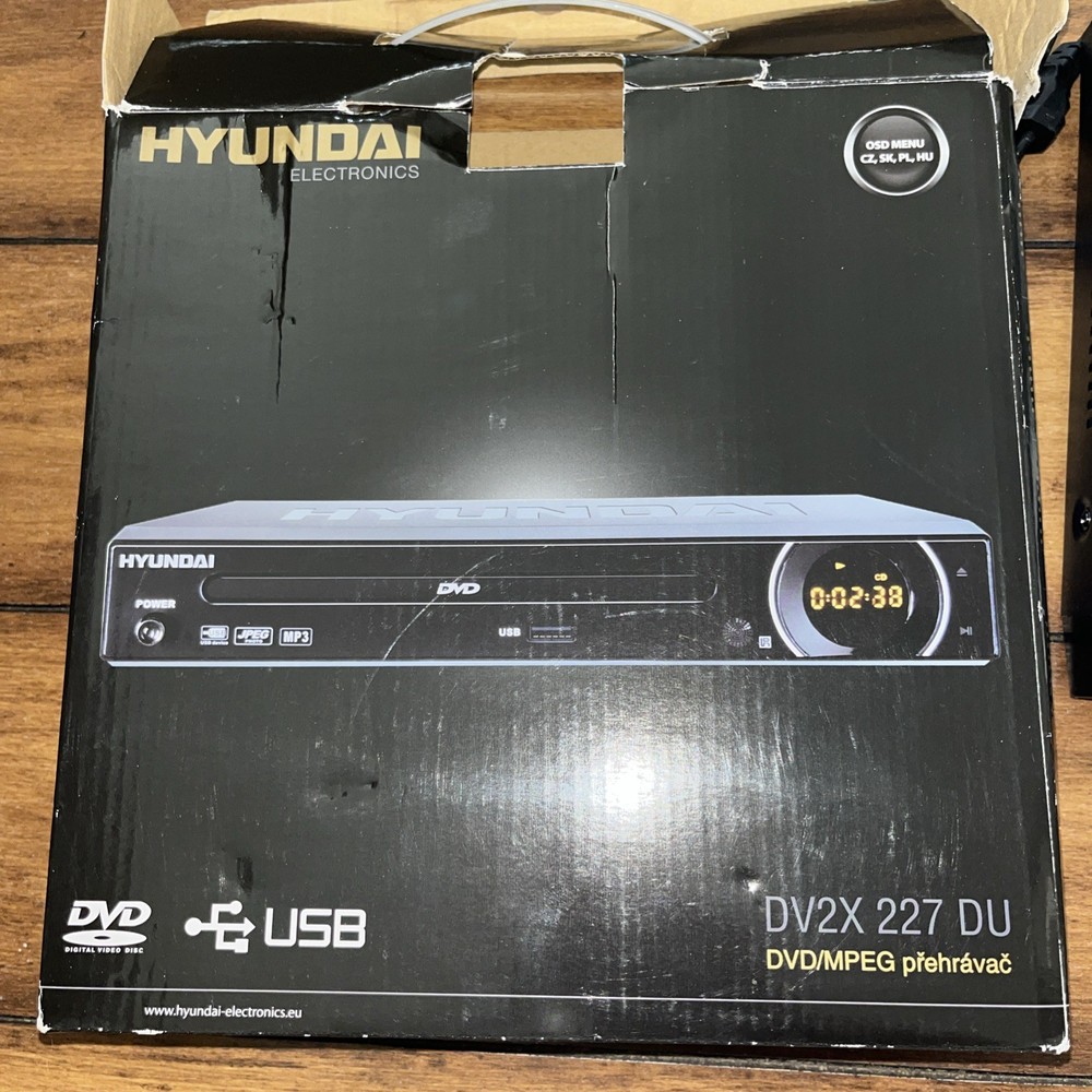 Hyundai DV2X 227 DU DVD/MPEG player
