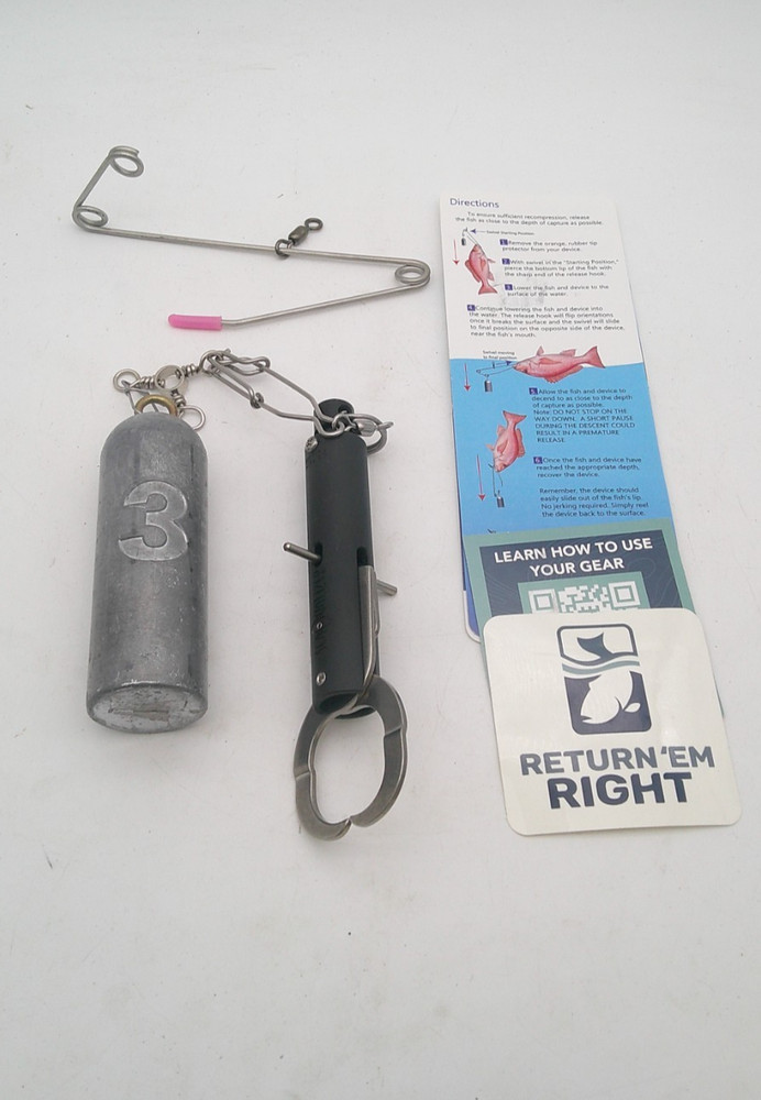 Seaqualizer & Seayalater Fish Release 3# Sinker Deep Dive