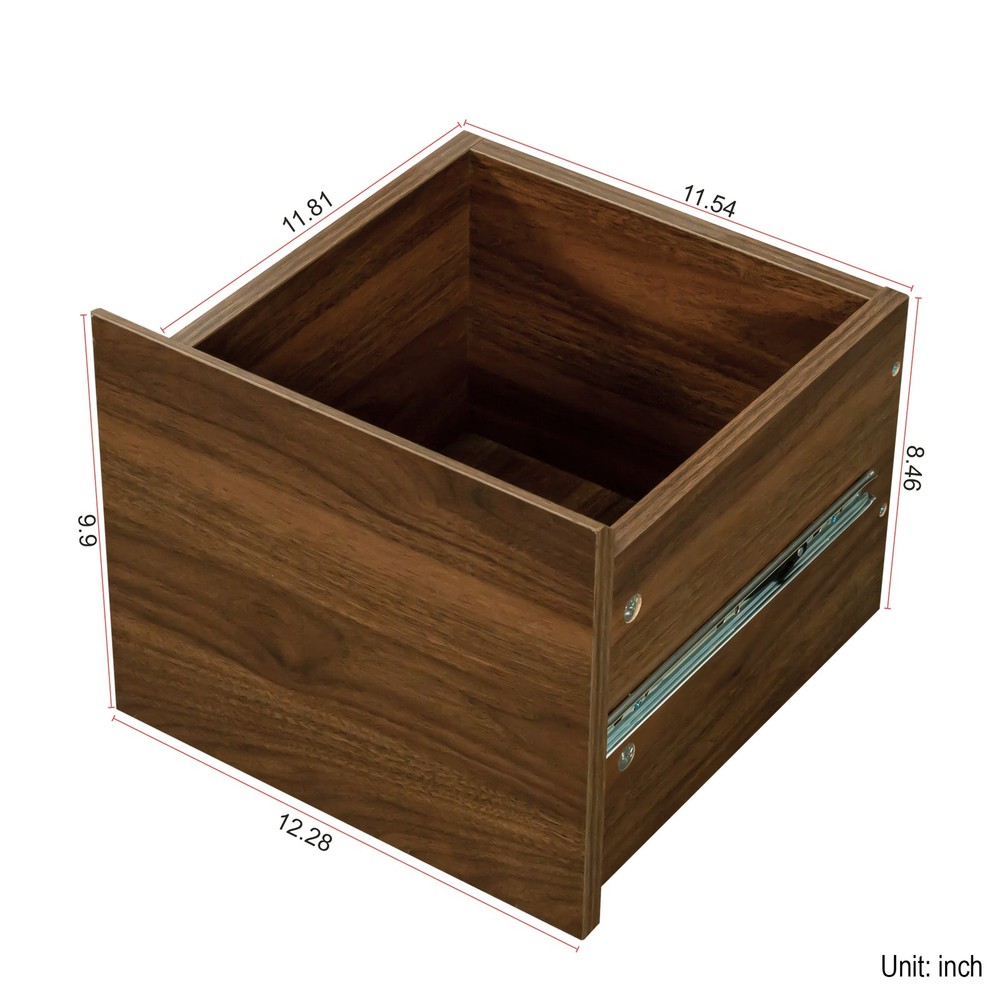Small Kitchen Sideboard with Glass Sliding Doors, 3 Drawers & Display Shelf
