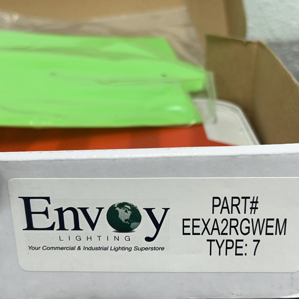 ENVOY Exit Sign Double Sided EEXA2RGWEM