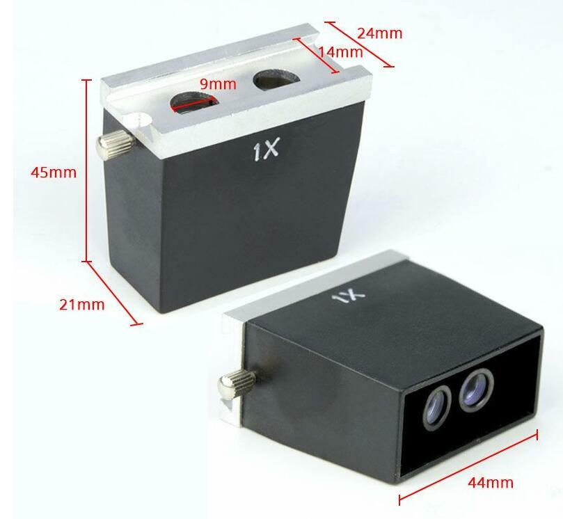 Stereo Microscope Objective Lens Binocular Microscope Part Accessory 1X 2X 3X 4X